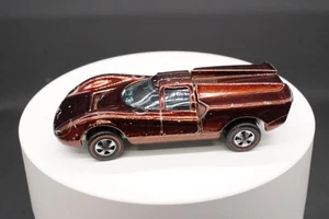 Vintage 1968 Hot Wheels Redline Lola GT70 Root Beer Brown - Picture 1 of 12