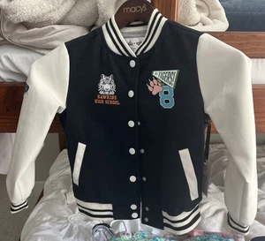 Stranger Things Justice Varsity Jacket Hawkins High School Tigers Girls XS (5-6) - Picture 1 of 7