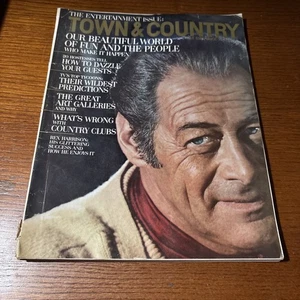 VTG May 1965 Town & Country Magazine: Rex Harrison / My Fair Lady / Great Art - Picture 1 of 10