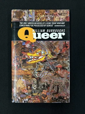 QUEER William S. Burroughs UK 1st 1986 Picador HCDJ Foto 1 de 4