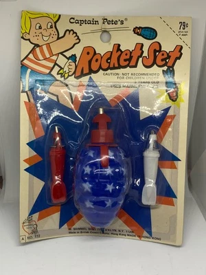 Vintage 1970's Shimmel Toy Cap Grenade Toy Captain Pete's - Image 1 of 4