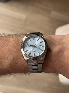 Tissot Gentleman Powermatic 80 Silicium "Eisblau" Fullset 09/24 - Bild 1 von 6