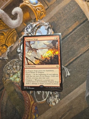Outpost Siege MTG Fate Reforged - Played - - Image 1 of 2