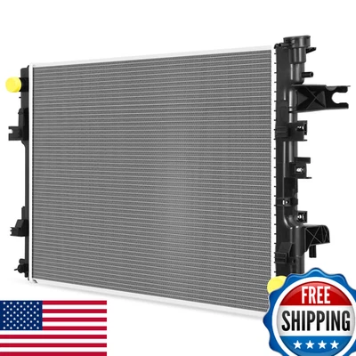 AUTOSAVER88 Radiator Co For 09-18 Ram 1500 11-13 Ram 2500 3500 3.6L-5.7L V6 V8 - Image 1 of 4
