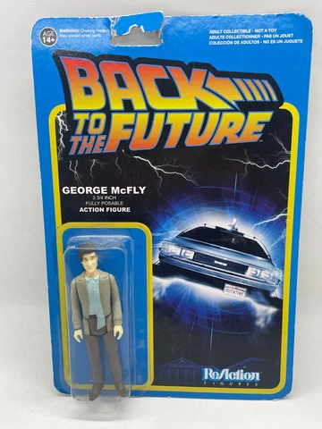 Super7 Reaction Back to the Future George McFly 3.75" Figure Cover