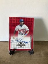 1998 Donruss Signature Series Vladimir Guerrero Auto Autograph 04 AL MVP '18 HOF