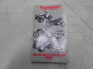 Guía de referencia rápida para concesionarios Kawasaki todos los modelos cómo apilamos 1985 - Imagen 1 de 4