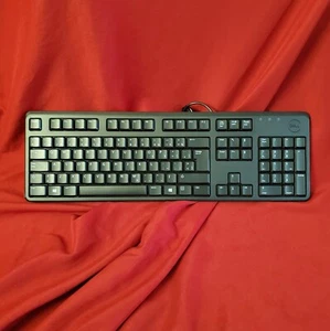 French Canadian Dell Keyboard - USB Wired - SK-8115 0DJ411 CAN-MU - Tested! - Picture 1 of 4