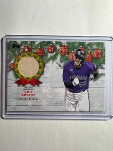 K301,413 - 2021 Topps Walmart Holiday Relics #WRCKB Kris Bryant - Picture 1 of 1
