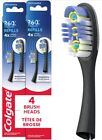 Lot Of 4 Colgate 360 Degree  Floss Tip Toothbrush Replaceable Refill Brush Heads
