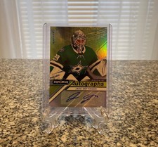 2020-21 UD Synergy Jake Oettinger Rookie Auto Dallas Stars