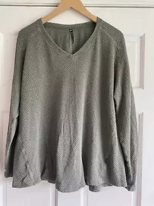 Suéter para mujer BE26 Kuhl verde lírica cuello en V 1X - Imagen 1 de 3