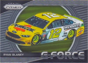 Ryan Blaney 2018 Panini Prizm Racing G-Force Chrome Base Card #78 NASCAR Penske - Picture 1 of 2