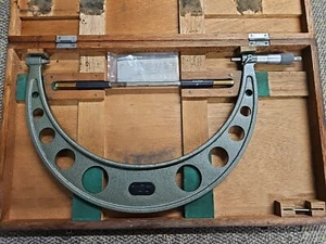 MITUTOYO 13"-14" STEEL OUTSIDE MICROMETER .001 RANGE NO. 103.190A - Picture 1 of 7