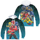 Power Rangers Beast Morphers "Battle Stance" Dwustronna bluza z kapturem lub długi rękaw