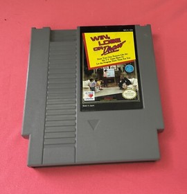 Win Lose or Draw NES Tested,Working Nintendo Video Game