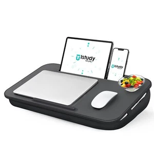 Lap Desk, Portable Laptop Lap Desk with Pillow Cushion, Fits up to 17 inch - Picture 1 of 7