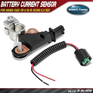 Battery Current Sensor for Honda Civic CR-V 2012-2015 Acura ILX RDX w/ Connector - Picture 1 of 10