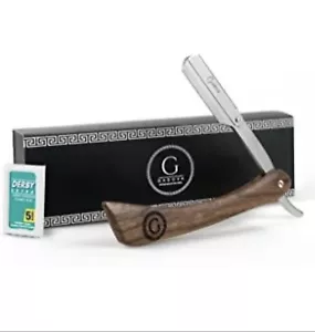 Gadova® Classic Barber Shaving Nape Hairline Styling Razor With 5 Blades - Picture 1 of 12