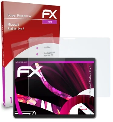 atFoliX Pellicola Vetro per Microsoft Surface Pro 8 9H Armatura di protezione - Immagine 1 di 4