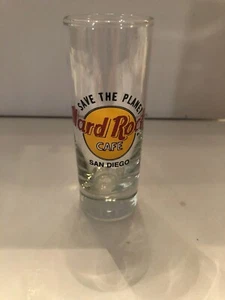 HARD ROCK CAFE 4 INCH SHOT GLASS - SAN DIEGO - HRC - Picture 1 of 1