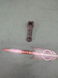 Harley Davidson Shovelhead OEM Adjustable Foot Peg Mounting Bracket Good Splines - Picture 1 of 6