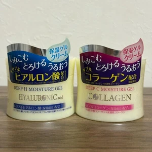 DAISO Deep C Collagen + Deep H Acido Ialuronico Gel Idratante Confezione da 2 40 g Ciascuna JP - Foto 1 di 2