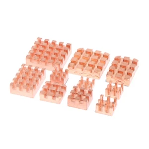 Copper Pin Heatsink Cooler W/Thermal Tape for Laptop GPU CPU VGA Chip Component - Photo 1/22