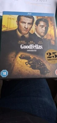 Goodfellas 25th Anniversary Blu Ray With Photo Book & Letter Scorsese, Sealed - Image 1 of 2