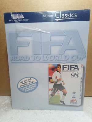 FIFA Road to World Cup 98 CLASSIC PC Big Box, NEW Factory Sealed! VGA Ready RARE - Image 1 of 4