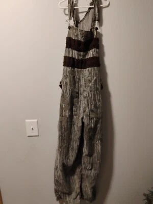 Blue Bill Realtree Gray Bibs,Size Small - Image 1 of 4