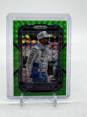 Panini Prizm Racing NASCAR Reactive Green Ricky Stenhouse Jr 182/249 - Image 1 of 2