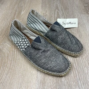 Joy & Mario Men's Espadrille Slip On Shoes USA Theme US Size 10 01046M New - Picture 1 of 7