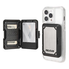 Pelican Shield MagSafe RFID Blocking Wallet - Brushed Titanium