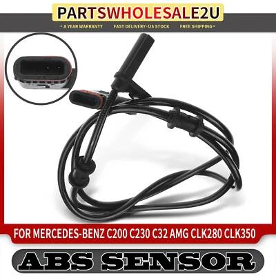 Sensor de velocidad de rueda ABS trasero izquierdo para Mercedes-Benz W203 C209 C240 C280 C55 AMG Foto 1 de 4