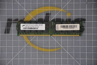 MICRON 2Gb PC2-5300 DDR2-667MHz 240p DIMM Dual Rank Memory MT36HTF25672PY-667D1 - Image 1 of 2
