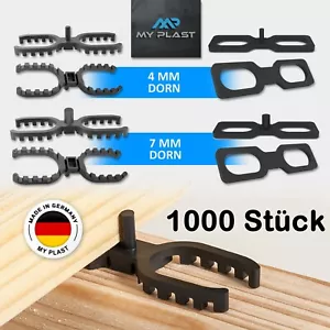 1000 Abstandhalter 4 mm - 7 mm für Terrassendielen Distanzhalter Abstandshalter - Bild 1 von 27