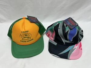 Stranger Things Lucas’ & Dustin’s Camp Know Where Hat Trucker Style Snapback - Picture 1 of 6
