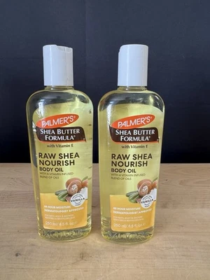 2 Pack Palmer's Shea Body Oil - (8.5 fl oz) Raw Shea Nourish Shea Vanilla Scent - Image 1 of 2