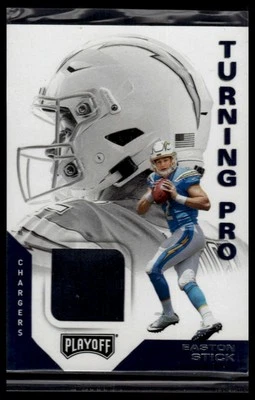 2019 Panini Playoff #TP-19 Easton Stick Turning Pro Memorabilia - Image 1 of 2