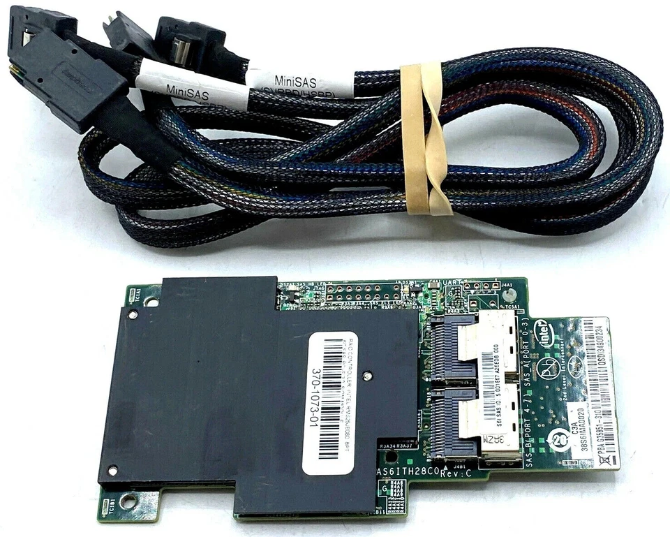 Intel C3A38S6IMA0040 G35851-310 Integrated RAID Module - 6Gbps - 8-Port w/Cables - Image 1 of 3