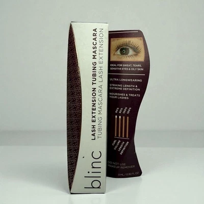 blinc Lash Extension Tubing Mascara BLACK Full Size New in Box Long Wearing 9mL - Image 1 of 4