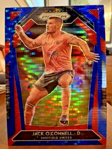 2020-21 Panini Prizm Premier League Retail Blue Pulsar Prizm Jack O'Connell #18 - Bild 1 von 2