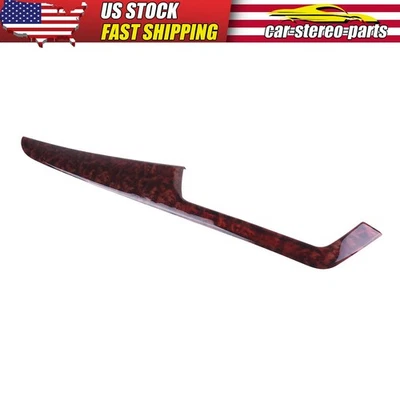 Wood Grain Dash Strip Trim Center Console Dash For Mercedes-Benz C250 2012-2014 - Image 1 of 4
