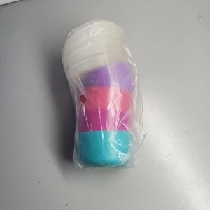 Juego de 4 contenedores de píldoras de viaje vintage Tupperware Smidgets de 1 oz juego de 4 colores - Imagen 1 de 2