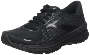 Brooks Women's Adrenaline GTS 21 Support Running Shoes Black/Ebony 5.5 Wide - Picture 1 of 7