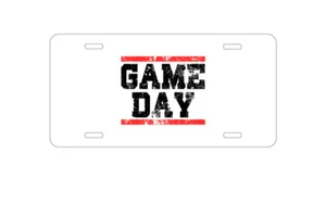 Aluminum License Plate - - Game Day - Bild 1 von 2