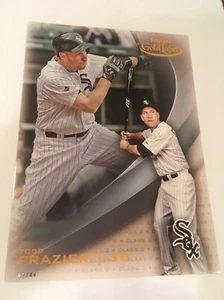 2016 Topps Gold Label Jumbo 5x7 Todd Frazier White Sox 96 #’d 02/49 Class 2 - Picture 1 of 1