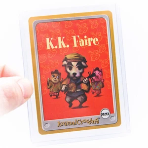 Nintendo GameCube ANIMAL CROSSING e-Reader K.K. Tarjeta de música FAIRE Town Tune # M02 - Imagen 1 de 7