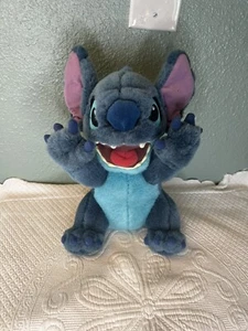 LILO AND STITCH DISNEY STORE 12” FLUFFY PLUSH - Picture 1 of 12